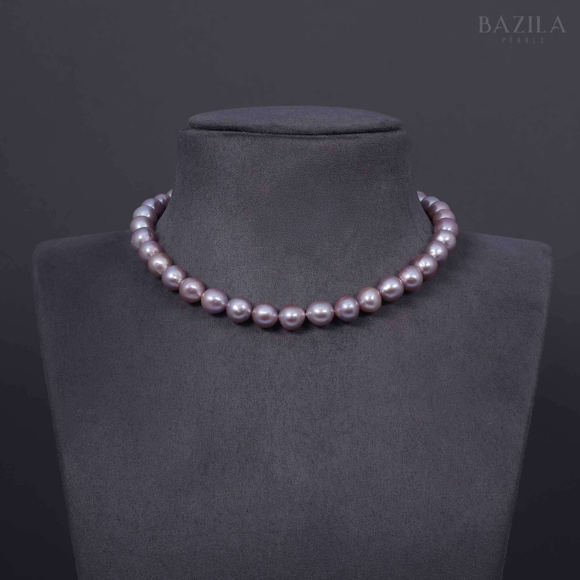 Royal Amethyst Edison Pearl - 8-9mm