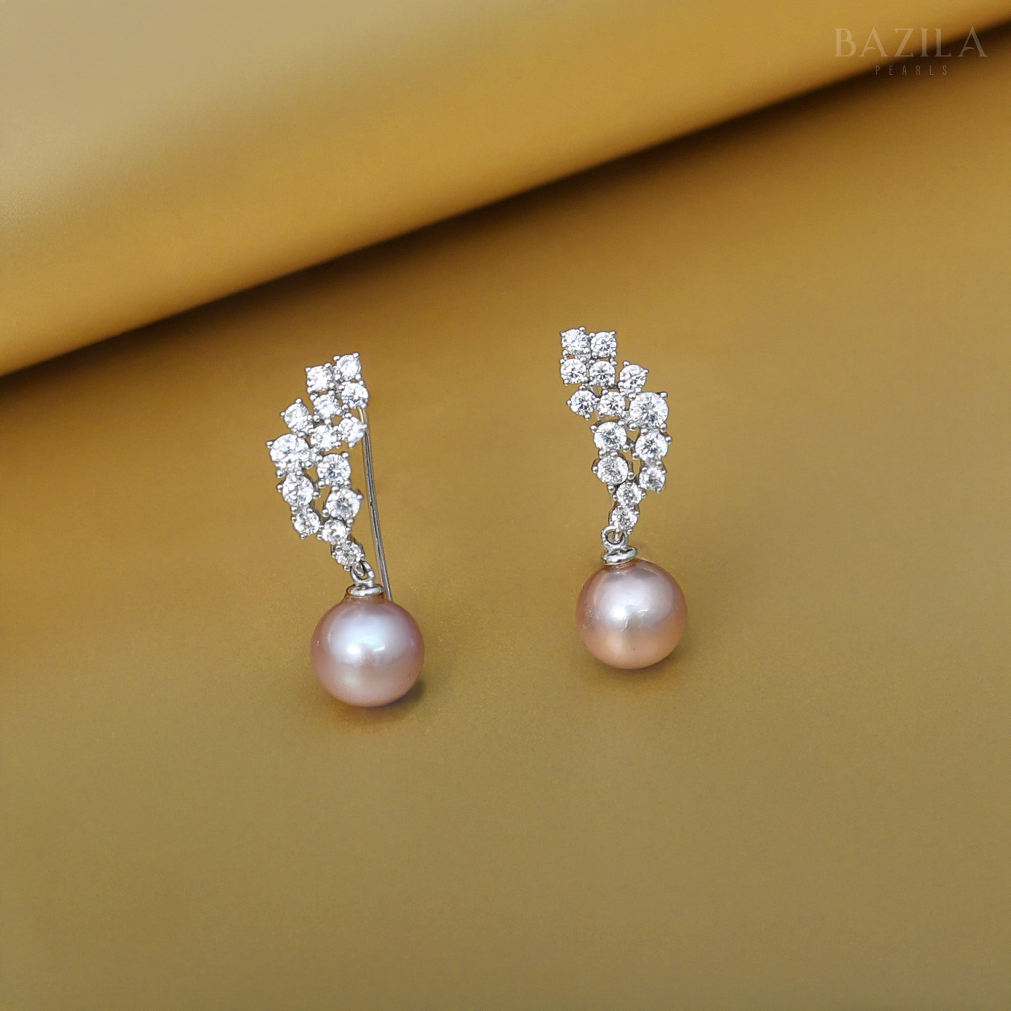 Royal Radiance Edison Pearl Earrings - 9mm