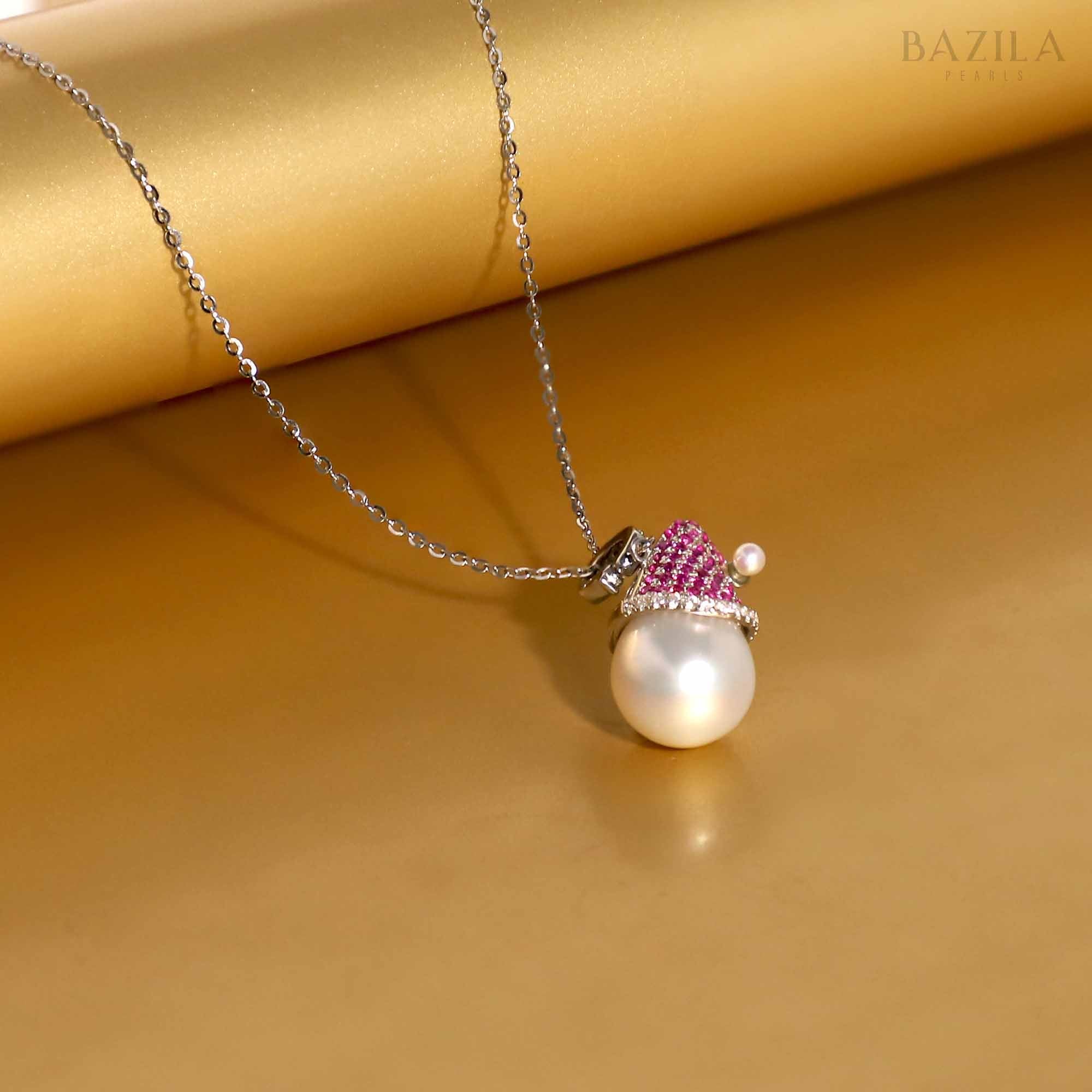 Santa Claus Sea Pearl Pendant